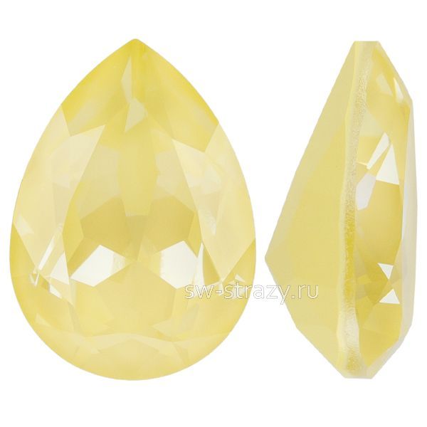 Кристаллы 4320 14x10 mm Crystal Soft Yellow Ignite