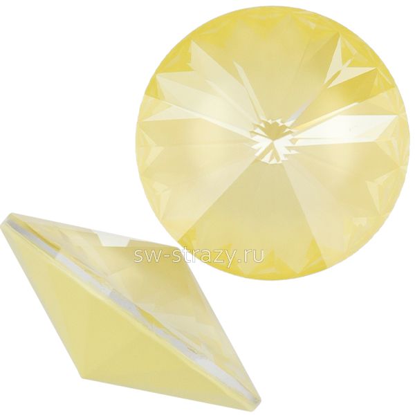 Риволи 1122 12 mm Crystal Soft Yellow Ignite