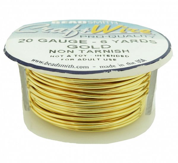 Проволока Craft wire Gold (20GA-6Y) CW20R-GL-6