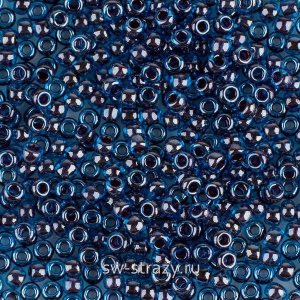 Бисер круглый 11/0 #0294 Окрашенный изнутри, синий/малиновый