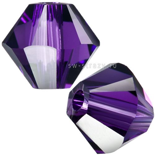 Бусины 5328 6 mm Purple Velvet