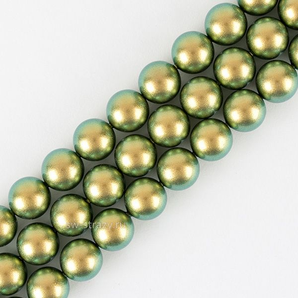 Жемчужины 5810 4 mm Crystal Iridescent Green Pearl