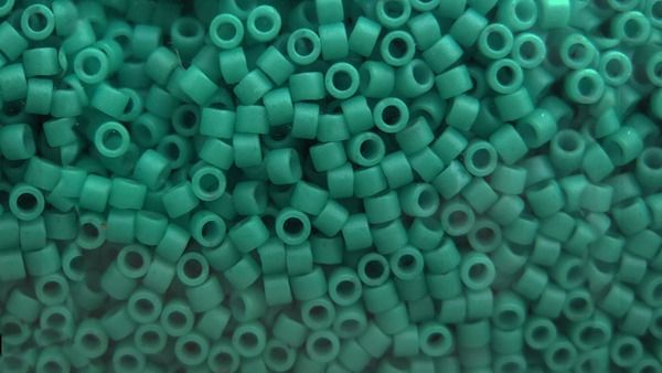 Delica Beads 11/0 DB793 Dyed Matte Opaque Turquoise