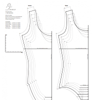 Боди под гимнастический купальник. Инструкция и выкройки. Распечатанные лекала + PDF-фай