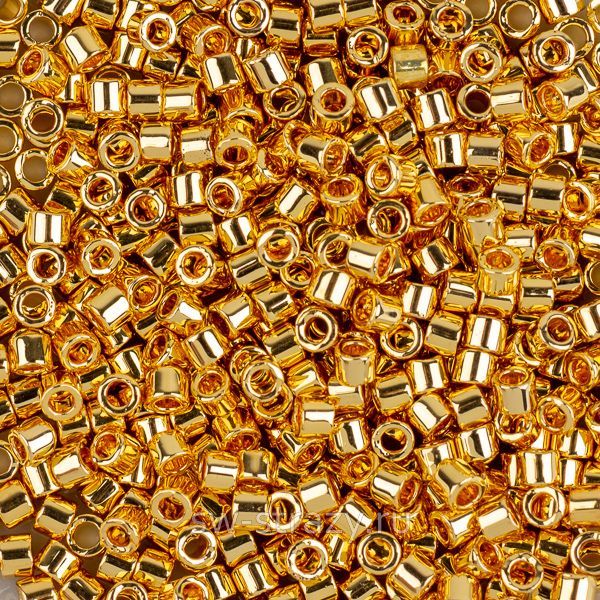 Delica Beads 10/0 DB031 Gold Plated