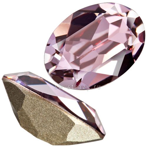 Кристаллы 4120 14x10 mm Crystal Antique Pink