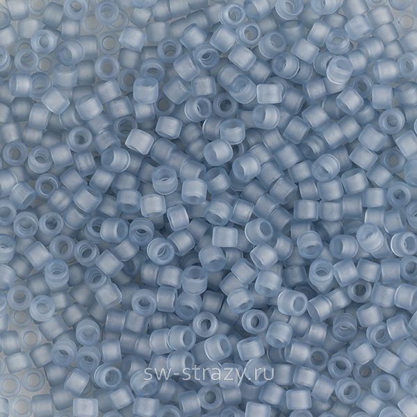 Delica Beads 11/0 DB0381 Matted Transparent Grey Luster