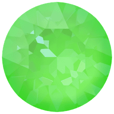 1088 SS 39 Crystal Electric Green Ignite