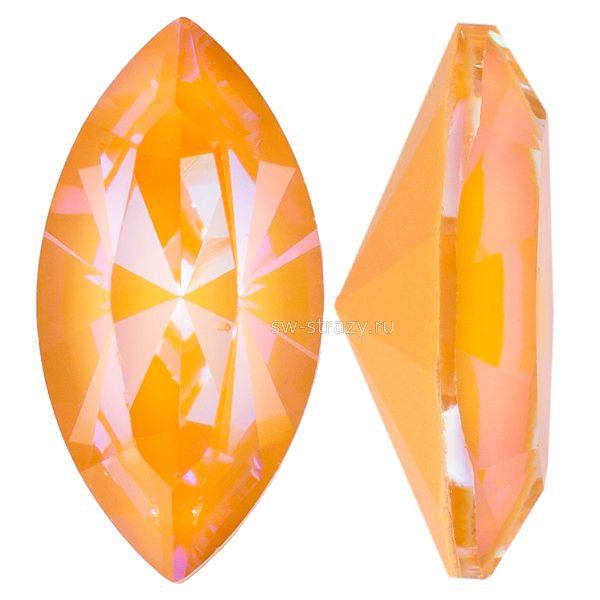 Кристаллы 4228 10x5 mm Crystal Peach Delite
