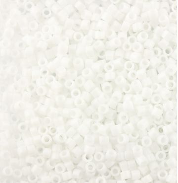 Delica Beads 10/0 DB200 Opaque Chalk White