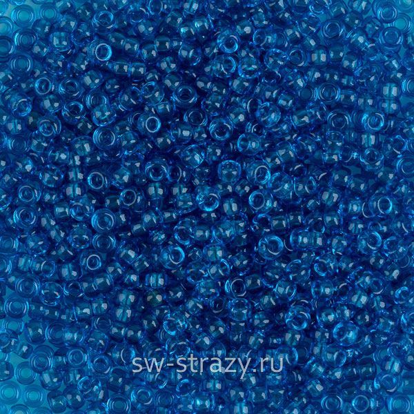 Seedbead Miyuki 15/0 149 Transparent Capri Blue