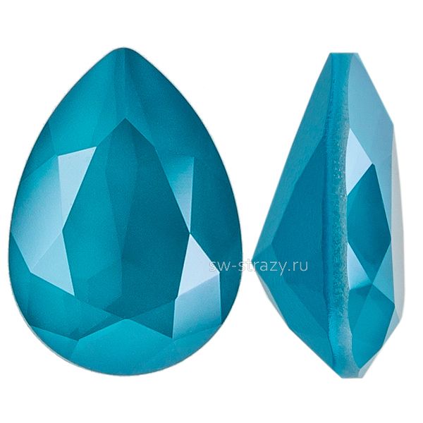Кристаллы 4320 14x10 mm Crystal Azure Blue