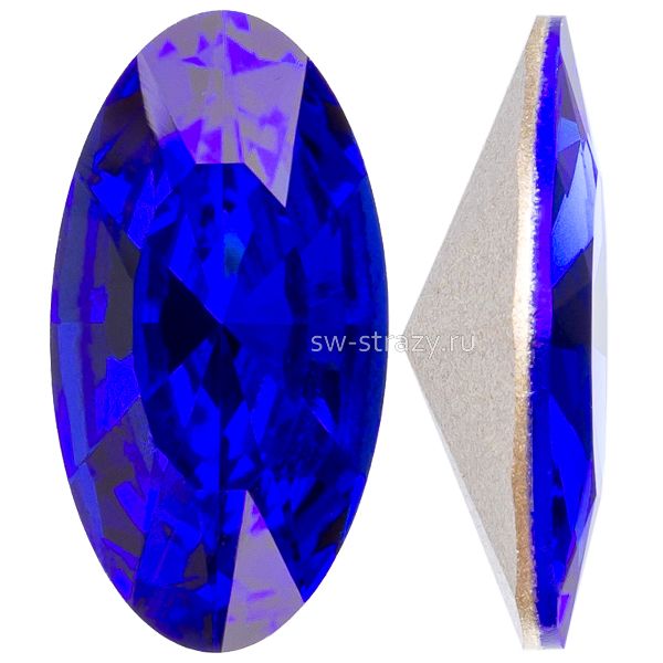 Кристаллы 4162 18x9,5 mm Majestic Blue