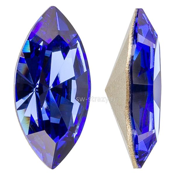 Кристаллы 4228 15x7 mm Sapphire
