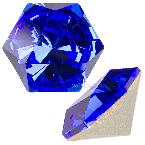 Кристаллы 4699 6x6,9 mm Majestic Blue