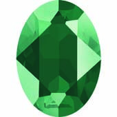 Кристаллы 4120 14x10 mm Crystal Royal Green
