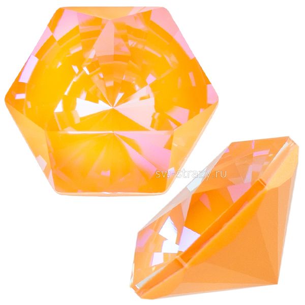 Кристаллы 4699 14x16 mm Crystal Peach Delite