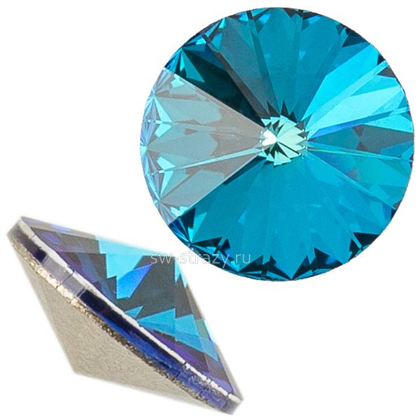 Риволи 1122 18 mm Crystal Bermuda Blue F