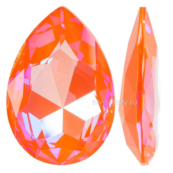 Кристаллы 4327 30x20 mm Crystal Orange Glow Delite