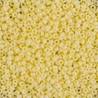 Seedbead Miyuki 15/0 4451 Duracoat Opaque Dyed Pale Yellow