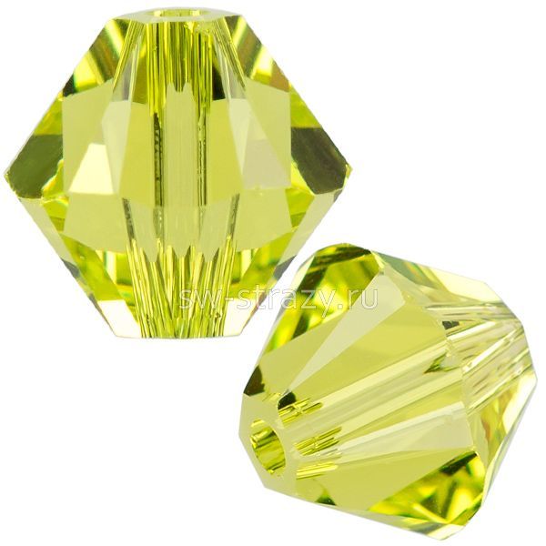 Бусины 5328 5 mm Citrus Green F