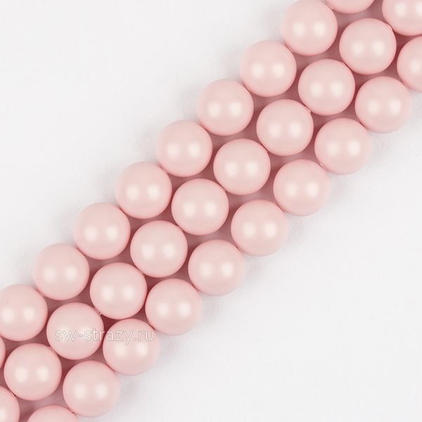 Жемчужины 5810 8 mm Crystal Pastel Rose Pearl