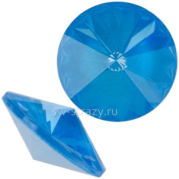 Риволи 1122 12 mm Crystal Electric Blue Ignite