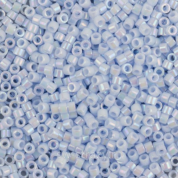 Delica Beads 11/0 DB1507 Opaque Light Sky Blue AB