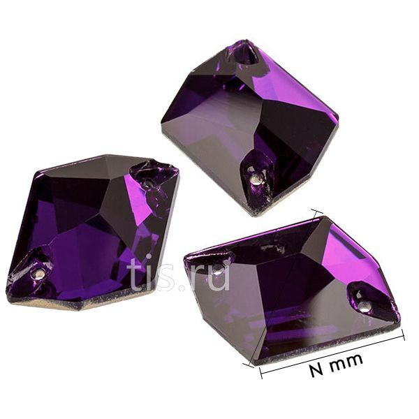 3570 13*17 mm Purple Velvet K9