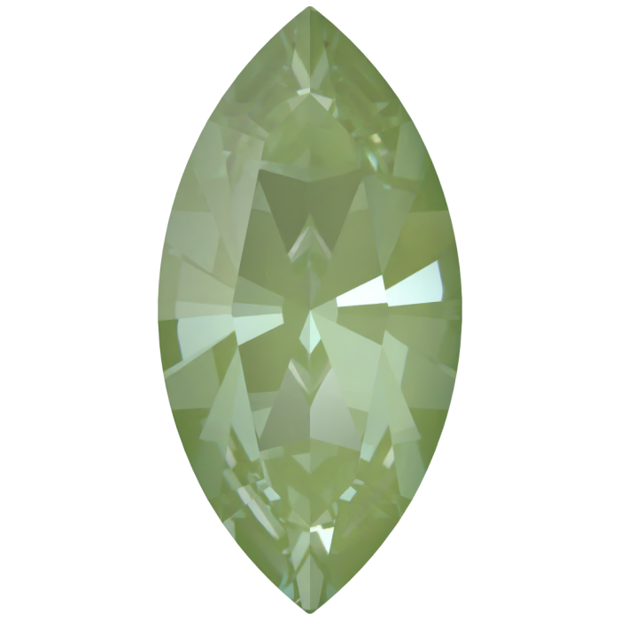 Кристаллы 4228 10x5 mm Crystal Paradise Green