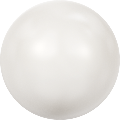 Жемчужины 5818 4 mm Crystal White Pearl