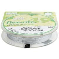 Тросик ювелирный на катушке FLEX-RITE49 Pearl Silver 0.45 мм FL49X018PS30 Тросик ювелирный на катушке FLEX-RITE49 Pearl Silver 0.45 мм FL49X018PS30