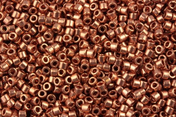 Delica Beads 11/0 DB040 Bright Copper Plated