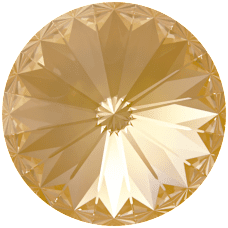 Риволи 1122 14 mm Crystal Tuscan Yellow Lux