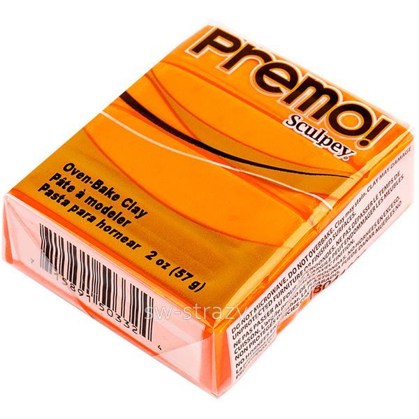 Полимерная глина Premo PE02 57 г оранжевый (5033)