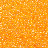 Бисер круглый 11/0 #0801 Окрашенный изнутри люминисцентный неон, мандарин Бисер круглый 11/0 #0801 Окрашенный изнутри люминисцентный неон, мандарин