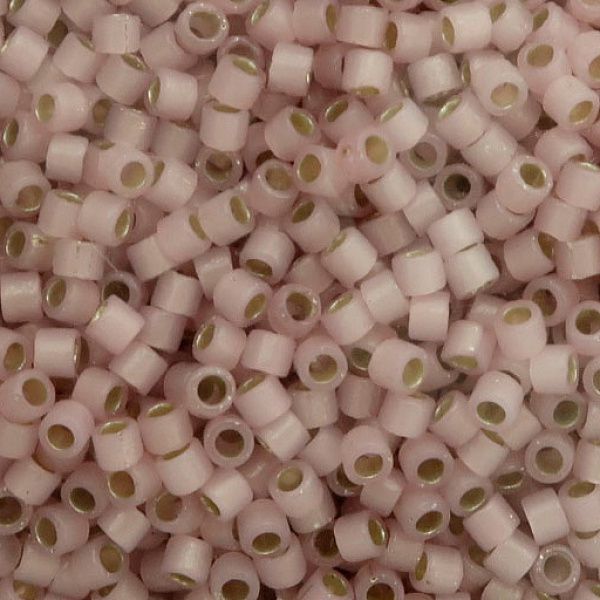 Delica Beads 11/0 DB1457 Silver Lined Pale Rose Opal
