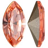 4228 Navette Fancy Stones Rose Peach
