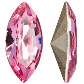 4228 Navette Fancy Stones Rose