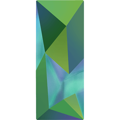Кристаллы 4925 23x9 mm Crystal Scarabaeus Green