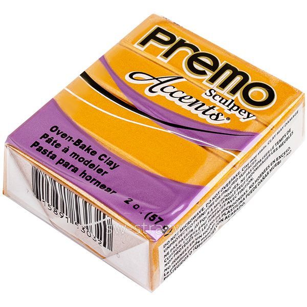 Полимерная глина Premo PE02 57 г под золото (5303)