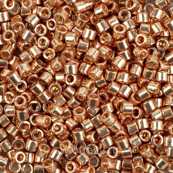 Delica Beads 10/0 DB1834 Duracoat Galvanized Champagne