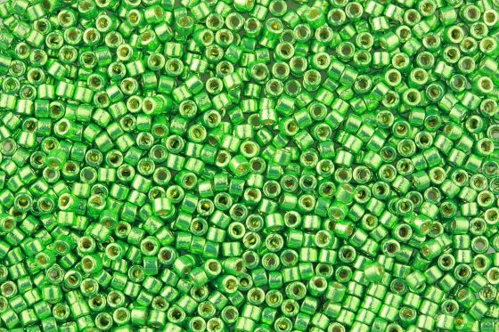 Delica Beads 11/0 DB1844 Duracoat Galvanized Dark Mint Green
