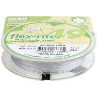 Тросик ювелирный на катушке FLEX-RITE49 Pearl Silver 0.35 мм FL49X014PS30 Тросик ювелирный на катушке FLEX-RITE49 Pearl Silver 0.35 мм FL49X014PS30