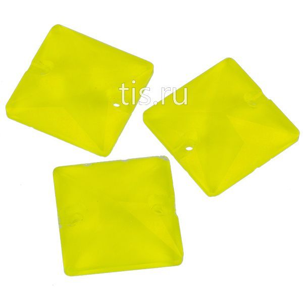 3687 14*14 mm Neon Yellow