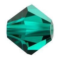 P Rondelle Bead 5328 3 mm emerald