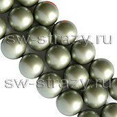 Жемчужины 5810 10 mm Crystal Powder Green Pearl