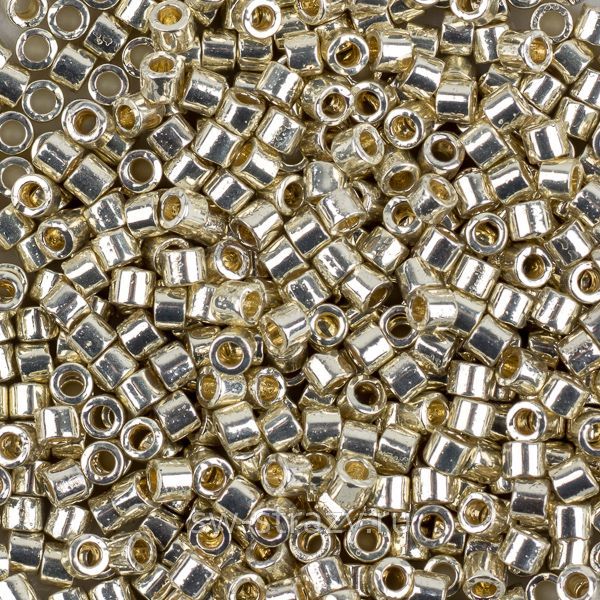 Delica Beads 10/0 DB1831 Duracoat Galvanized Silver