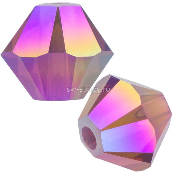 Бусины 5328 3 mm Cyclamen Opal Shimmer 2X
