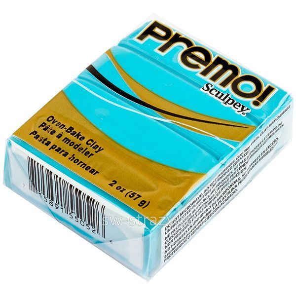 Полимерная глина Premo PE02 57 г под бирюзу (5505)